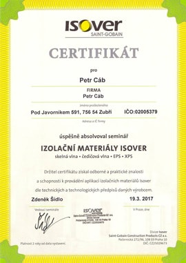 Izolační materiály Isover